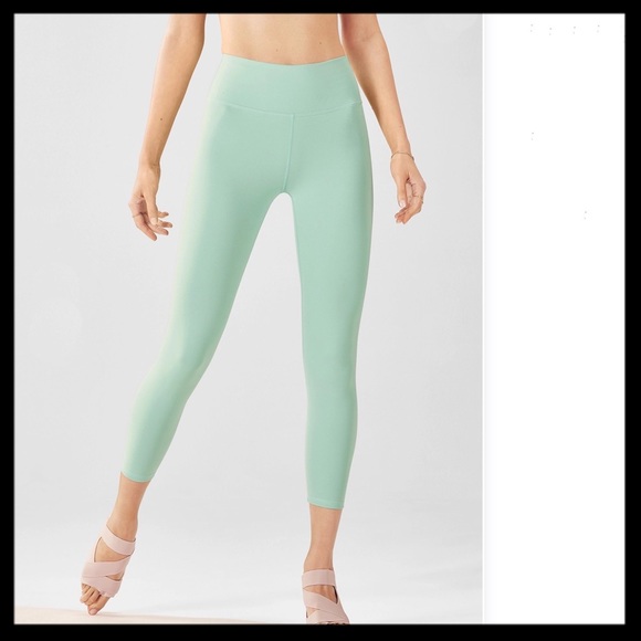 Fabletics Pants - Fabletics High-Waisted Powerhold Capri